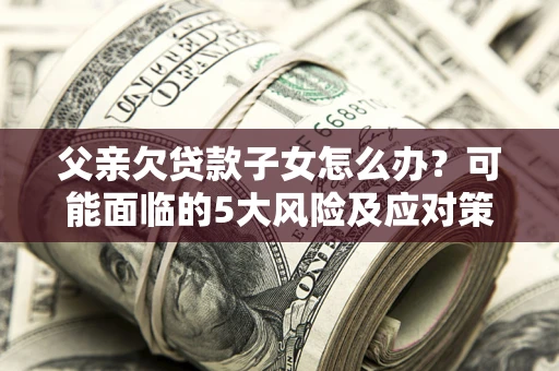 武汉父亲欠贷款子女怎么办？可能面临的5大风险及应对策略