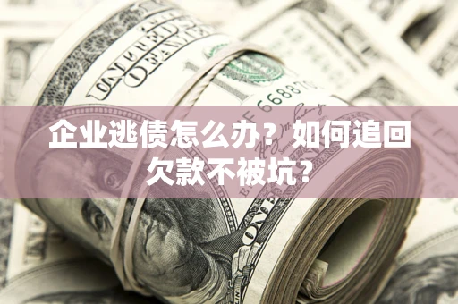 武汉企业逃债怎么办？如何追回欠款不被坑？