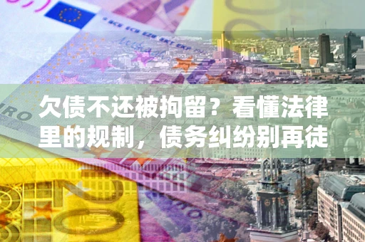 武汉欠债不还被拘留？看懂法律里的规制，债务纠纷别再徒劳奔波
