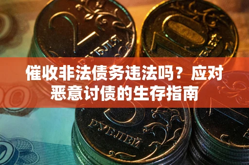 武汉催收非法债务违法吗？应对恶意讨债的生存指南