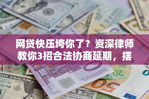 武汉网贷快压垮你了？资深律师教你3招合法协商延期，摆脱暴力催收！
