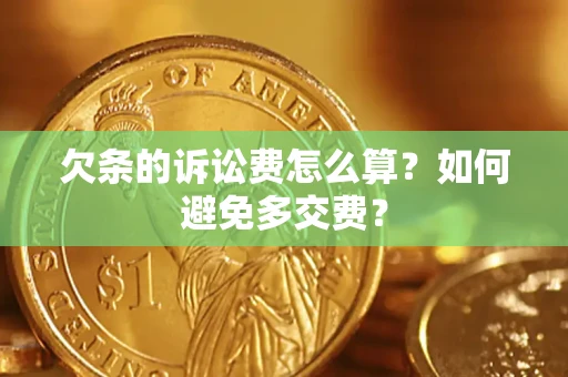 武汉欠条的诉讼费怎么算？如何避免多交费？